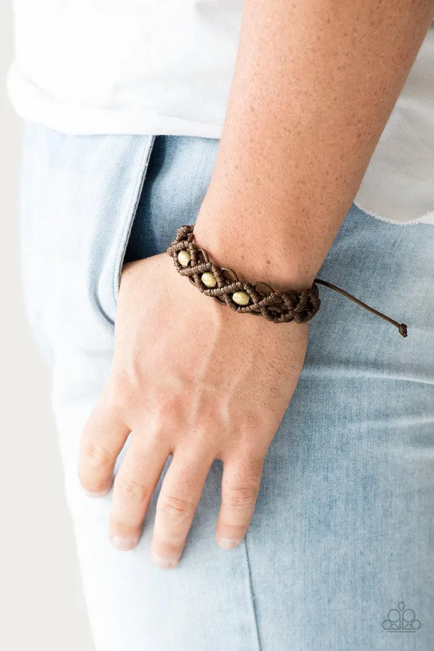 Paparazzi Accessories Bracelets Nautical Navigator Brown Urban Bracelet Jewelry by Bretta Paparazzi Accessories Bracelets Nautical Navigator Brown Urban Bracelet Jewelry by Bretta