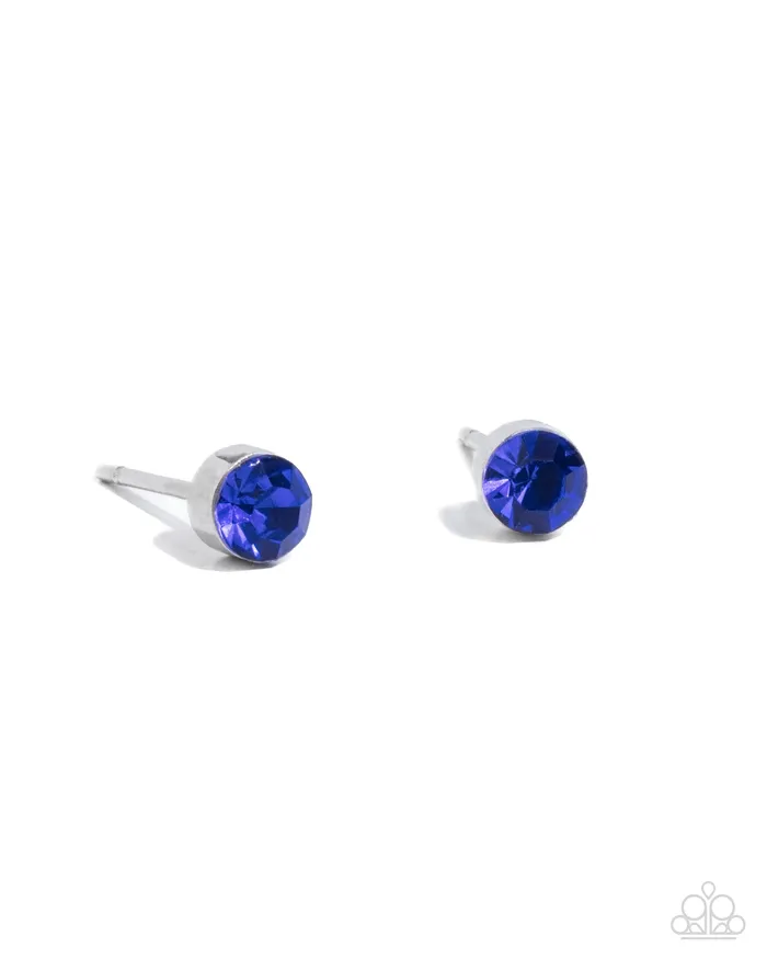 Paparazzi Accessories Earrings Logical Light Blue Earrings Jewelry by Bretta