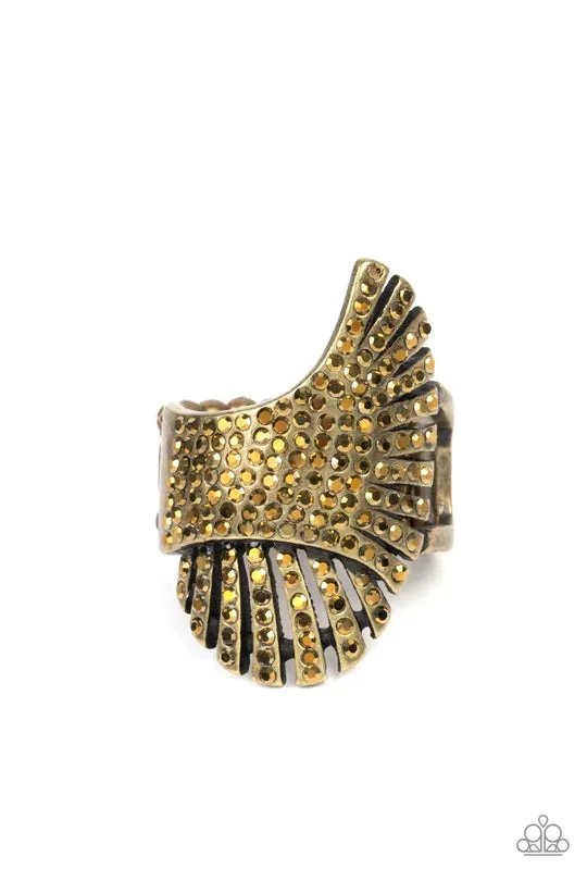 Paparazzi Accessories Express YourSELFIE Brass Ring Jewelry by Bretta Rings