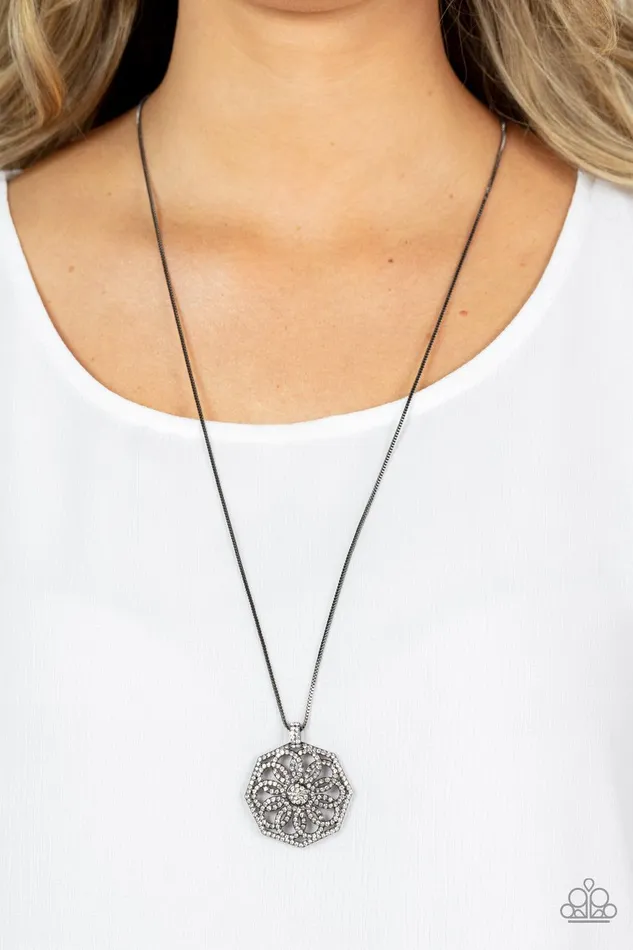 Paparazzi Accessories Necklaces Botanical Bling Black Necklace Jewelry by Bretta