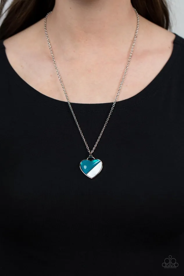 Paparazzi Accessories Necklaces Nautical Romance Blue Necklace Jewelry by Bretta Paparazzi Accessories Necklaces Nautical Romance Blue Necklace Jewelry by Bretta