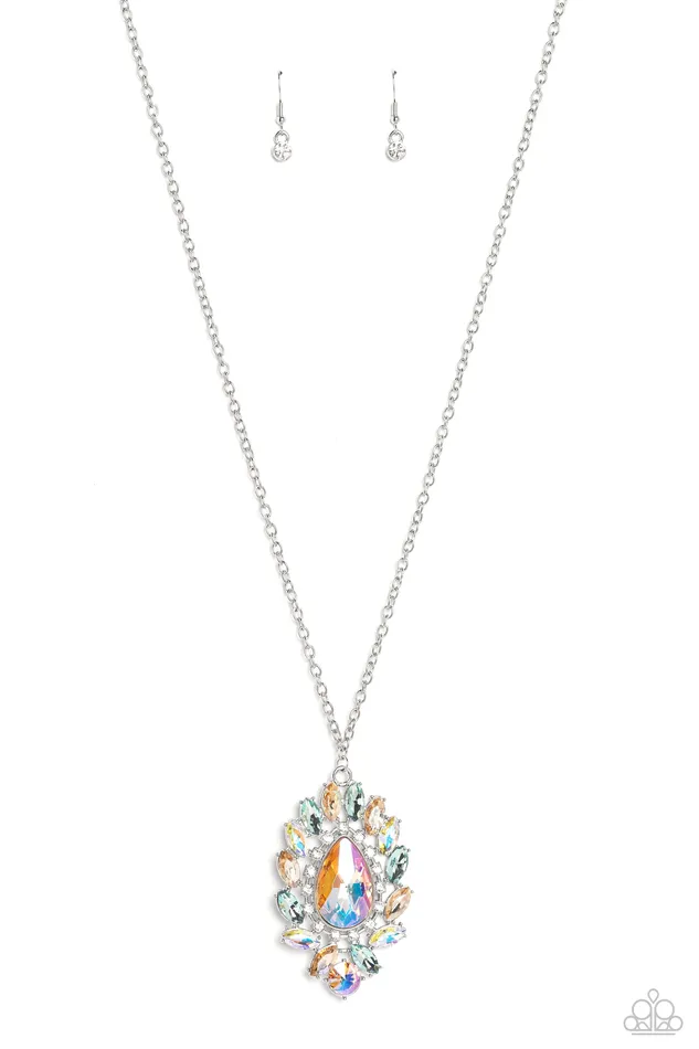 Paparazzi Accessories Necklaces Over the TEARDROP Multi Necklace Jewelry by Bretta