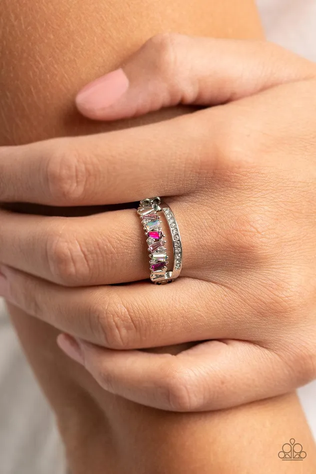 Paparazzi Accessories Rings Fractal Fascination Pink Ring Jewelry by Bretta