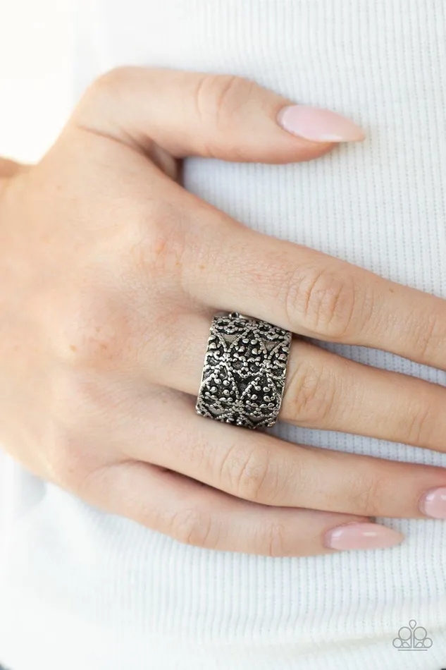 Paparazzi Accessories Rings Rustic Regalia Silver Ring Jewelry by Bretta