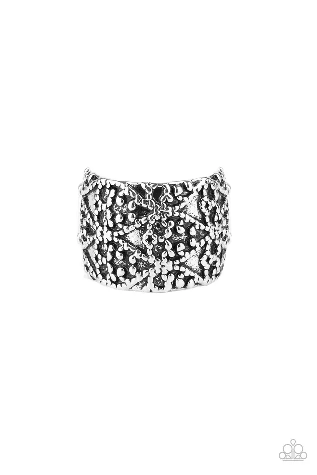 Paparazzi Accessories Rings Rustic Regalia Silver Ring Jewelry by Bretta