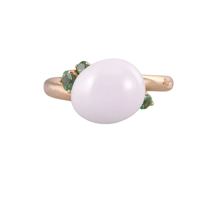 Pomellato Rings Pomellato Capri 18k Gold Ceramic Tsavorite Ring