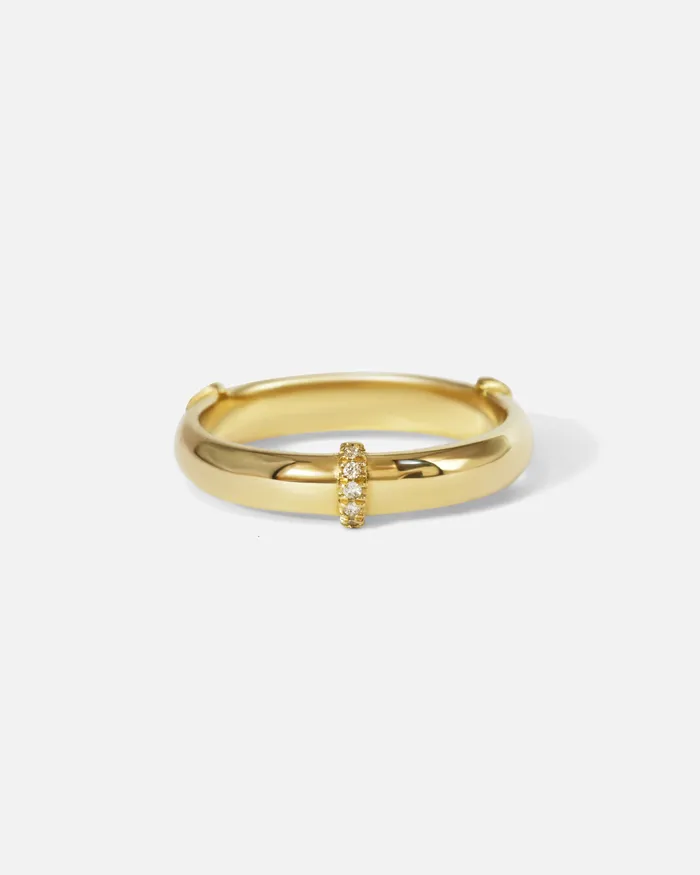 Rings Alfonzo Orion Minor White Diamond Band