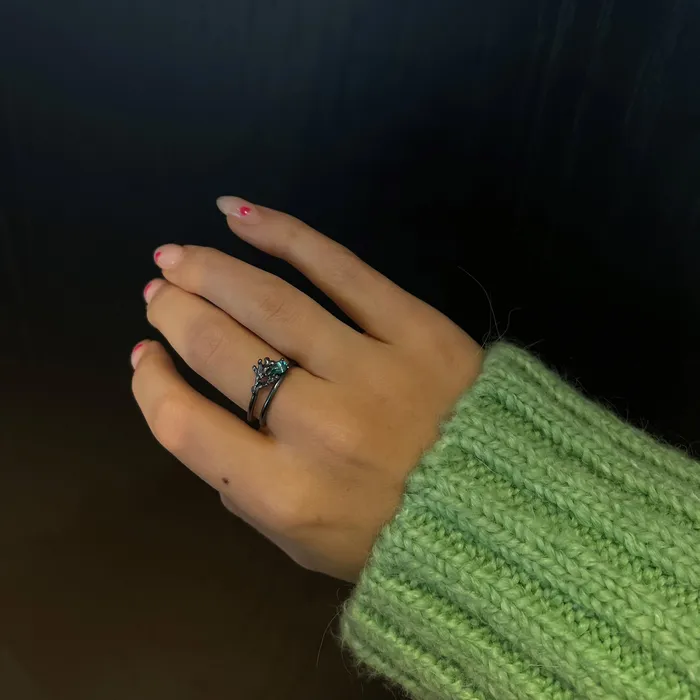 Rings AURUM by Gubjrg AURUM x Blue Lagoon ring