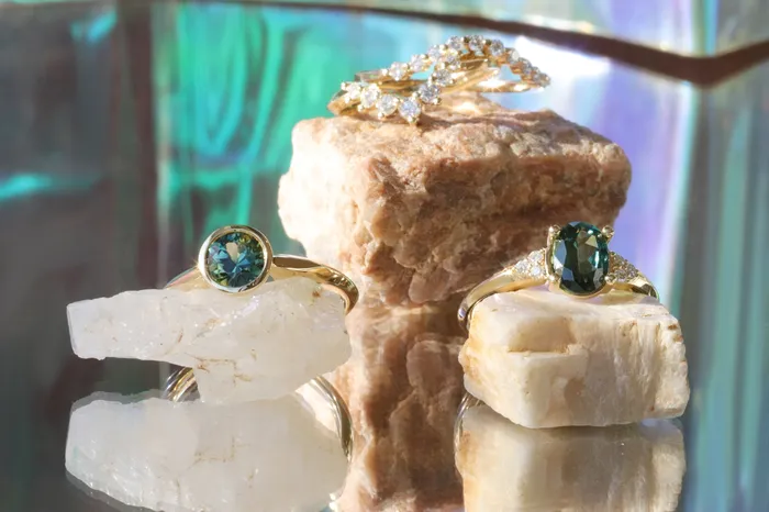 Rings Casual Seance Noon White Diamond Band Rings Casual Seance Noon White Diamond Band