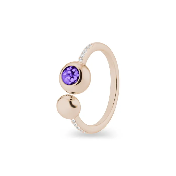 Rings EverWith Ladies Rondure Array and Sphere Memorial Ashes Ring EverWith