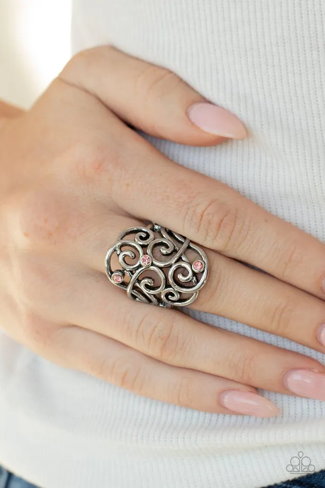 Rings FRILL Out Pink Ring Jewelry By Bretta Paparazzi Accessories