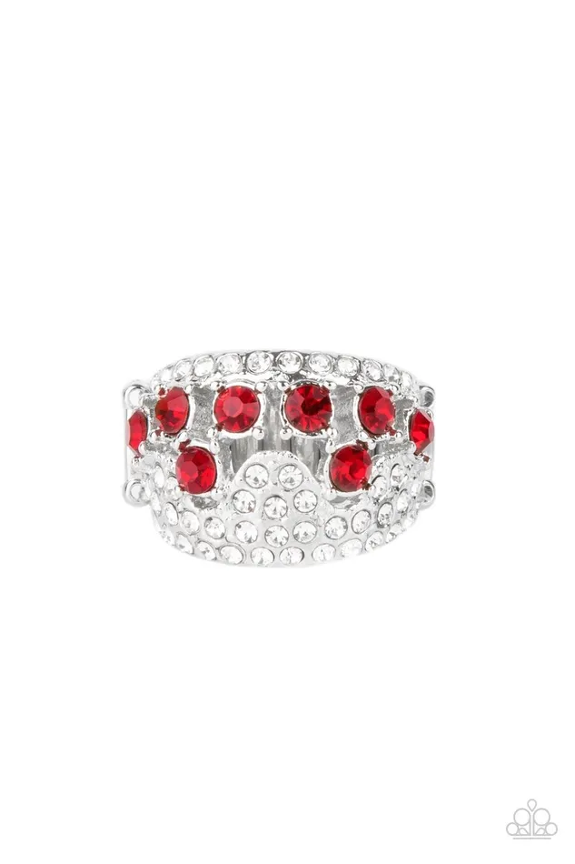 Rings Paparazzi Accessories Imperial Incandescence Red Ring Jewelry by Bretta