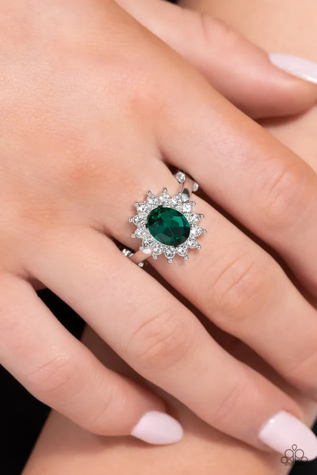 Rings Paparazzi Accessories Red Carpet Reveal Green Ring Jewelry by Bretta
