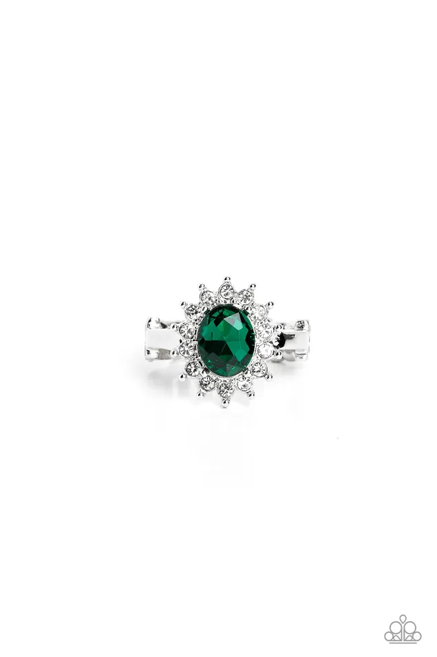 Rings Paparazzi Accessories Red Carpet Reveal Green Ring Jewelry by Bretta