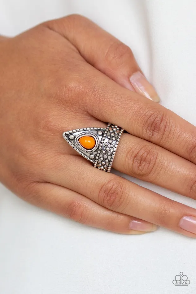 Rings Paparazzi Accessories Tropical Escapade Orange Ring Jewelry By Bretta