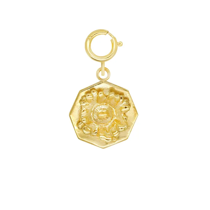 acemijewelry Charm Necklaces Octagonal Mayweed Charm