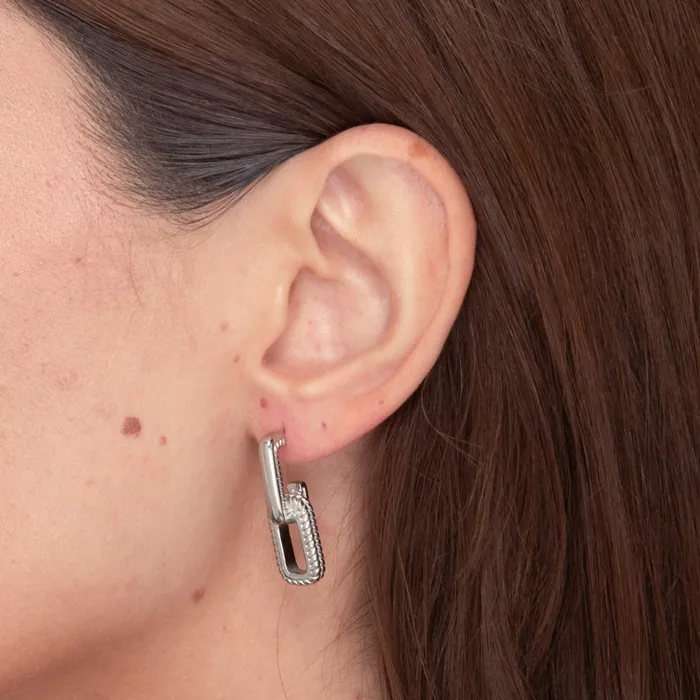 Alexis Interlocking Earrings Camile Stone Earrings