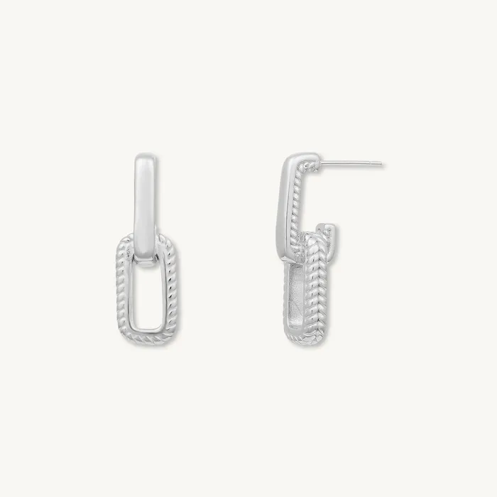 Alexis Interlocking Earrings Camile Stone Earrings