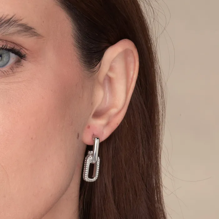 Alexis Interlocking Earrings Camile Stone Earrings