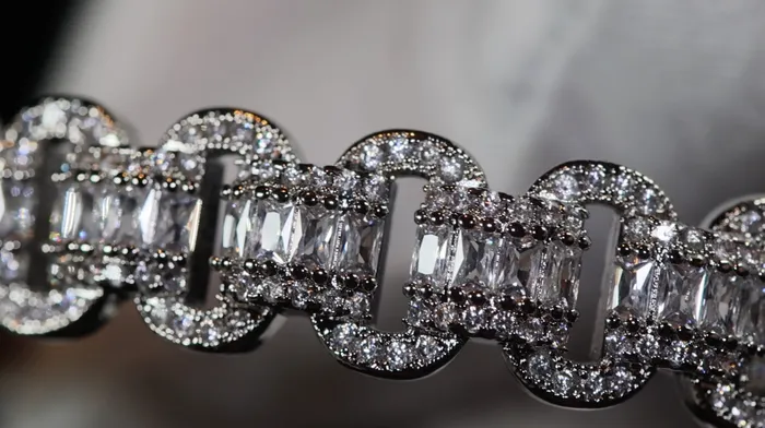 Baguette Diamond Bracelet Iced Out Bracelet Lab Diamonds London Bracelets