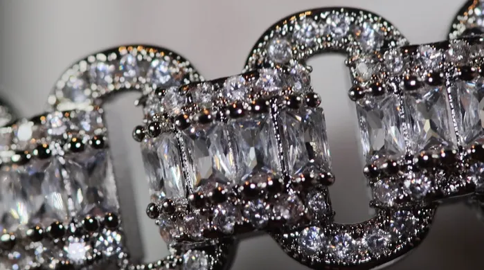 Baguette Diamond Bracelet Iced Out Bracelet Lab Diamonds London Bracelets