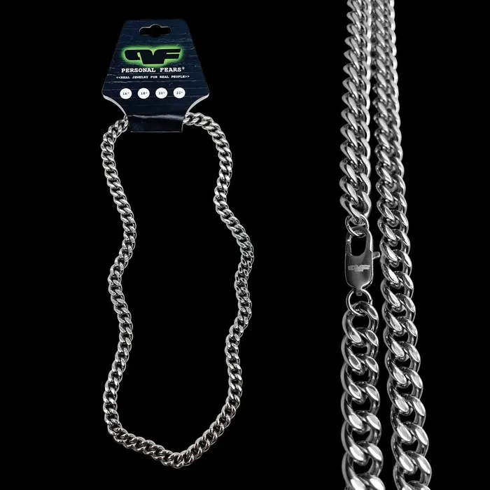 Bracelets Personal Fears Cuban Link Chains Stainless Steel