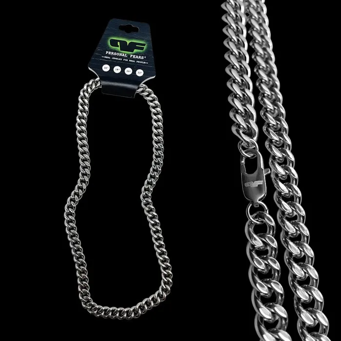 Bracelets Personal Fears Cuban Link Chains Stainless Steel