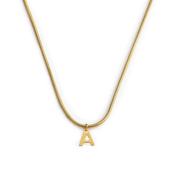 BY CARA Necklaces Whats Your Name Initial Chain
