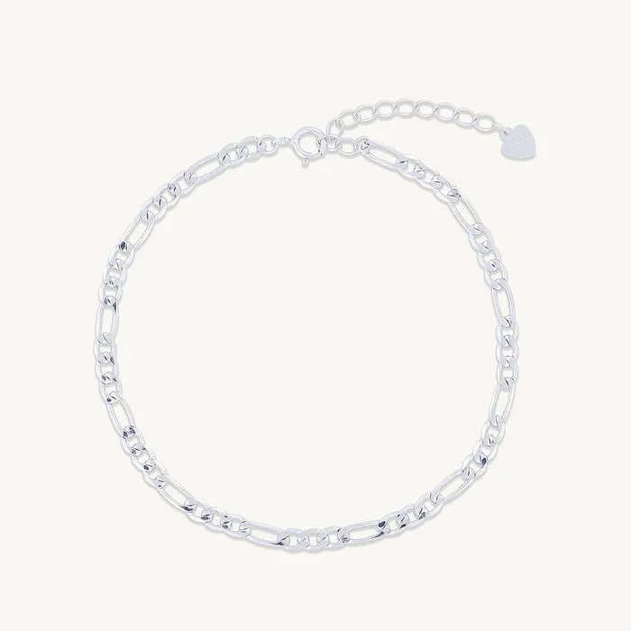 Camile Stone Bracelets Classic Figaro Chain Bracelet Camile Stone Bracelets Classic Figaro Chain Bracelet