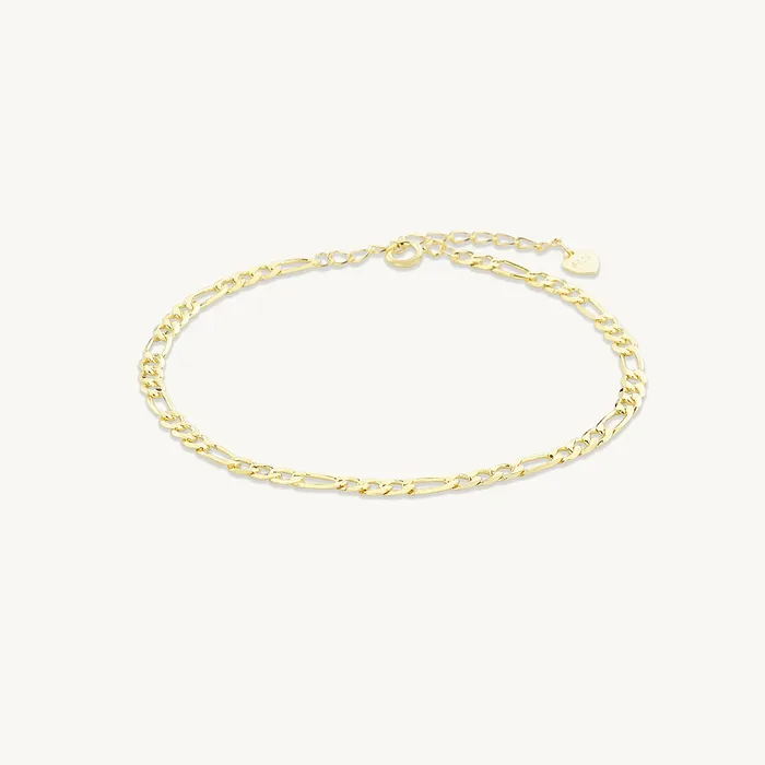 Camile Stone Bracelets Classic Figaro Chain Bracelet Camile Stone Bracelets Classic Figaro Chain Bracelet