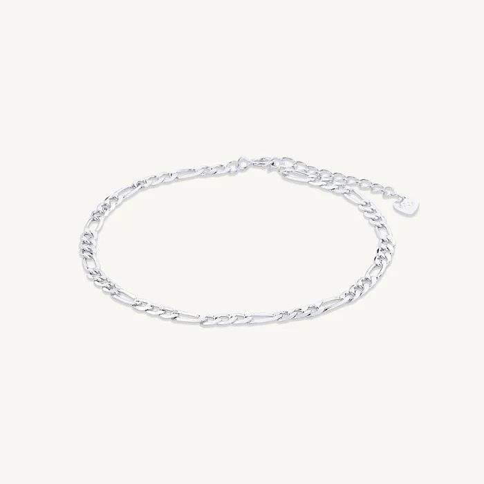 Camile Stone Bracelets Classic Figaro Chain Bracelet Camile Stone Bracelets Classic Figaro Chain Bracelet
