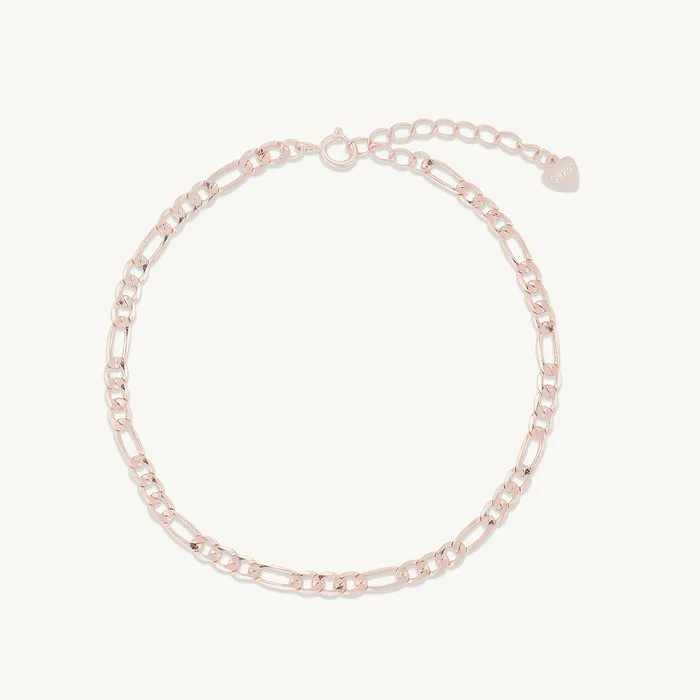 Camile Stone Bracelets Classic Figaro Chain Bracelet Camile Stone Bracelets Classic Figaro Chain Bracelet