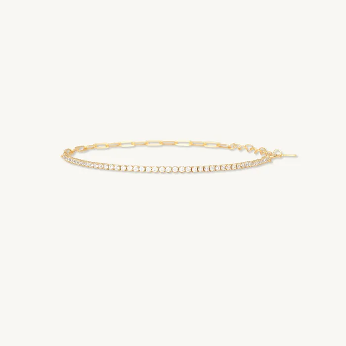 Camile Stone Bracelets Tennis Link Chain Bracelet