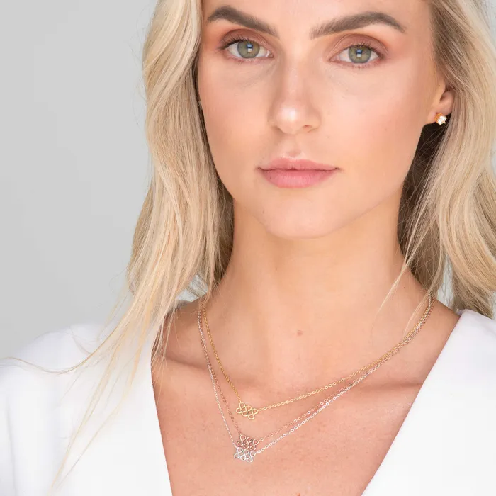 Camile Stone Necklaces 888 Angel Number Pendant Necklace