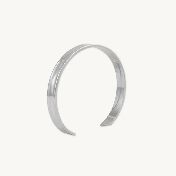 Camile Stone Unisex Ripple Cuff Bangle Bracelet Bracelets