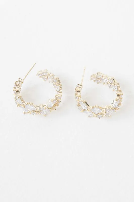 Carraway Hoop Earrings Lovoda Earrings