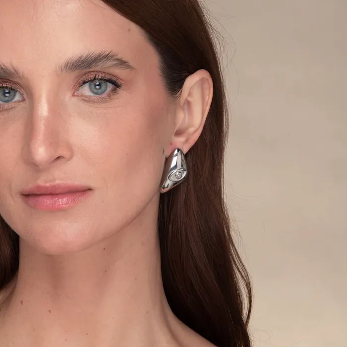 Earrings Camile Stone Evil Eye Dome Stud Earrings