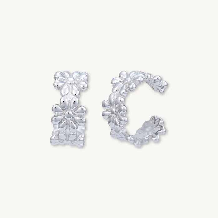 Earrings Daisy Ear Cuff Earrings Camile Stone