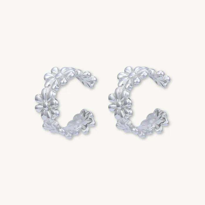 Earrings Daisy Ear Cuff Earrings Camile Stone