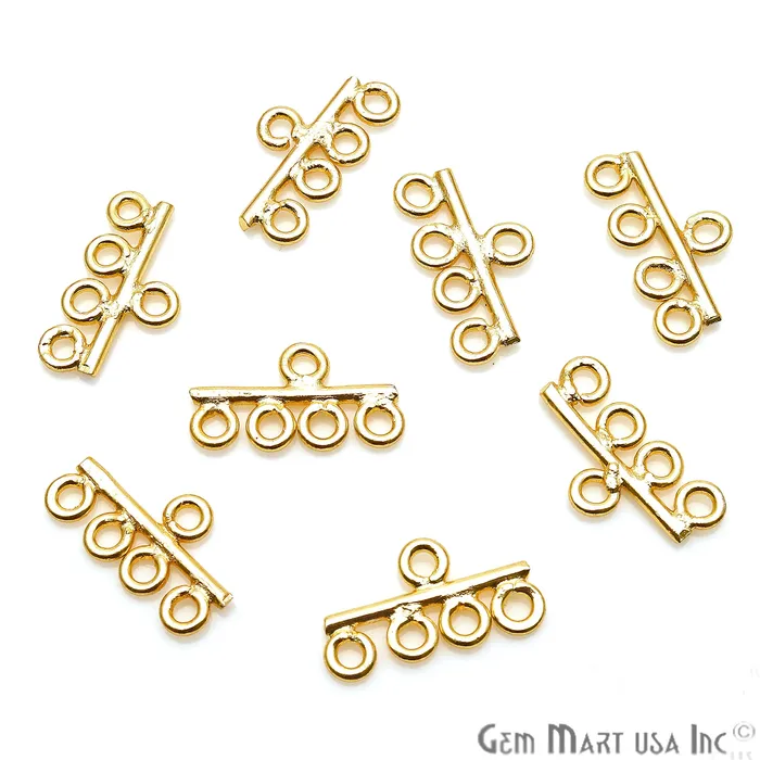 Earrings GemmartUSA 2Pair Lot Bar Finding Gold Multiple Bails Earring Making Finding Earrings GemmartUSA 2Pair Lot Bar Finding Gold Multiple Bails Earring Making Finding