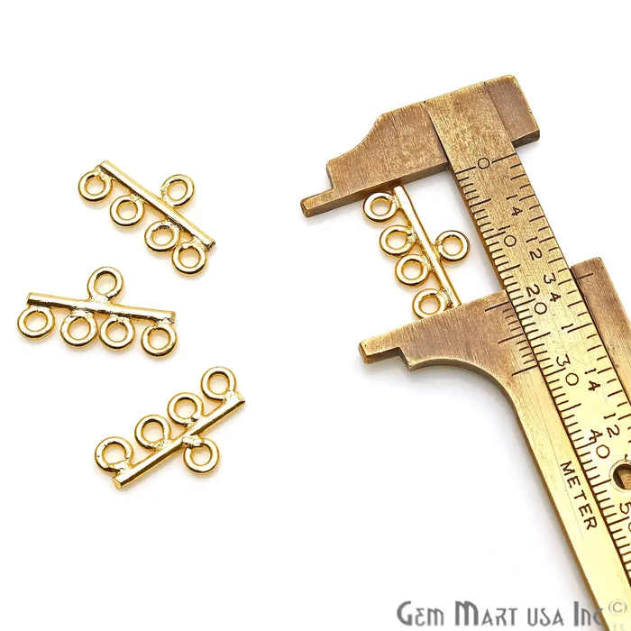 Earrings GemmartUSA 2Pair Lot Bar Finding Gold Multiple Bails Earring Making Finding Earrings GemmartUSA 2Pair Lot Bar Finding Gold Multiple Bails Earring Making Finding
