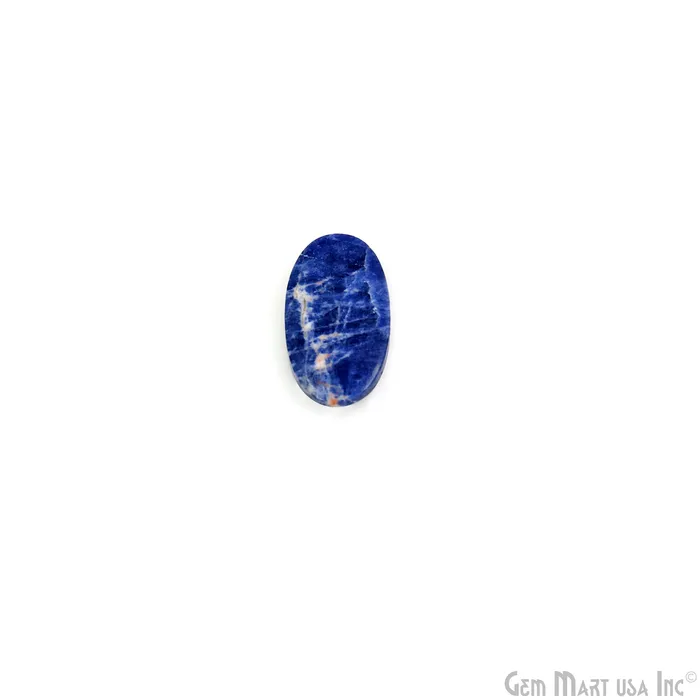Earrings GemMartUSA Sodalite Oval Shape 26x14mm Loose Gemstone For Earring Pair