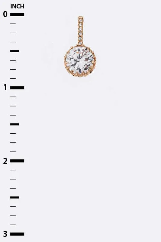 Earrings LA Jewelry Plaza Cubic Zirconia Post Earrings Online Only