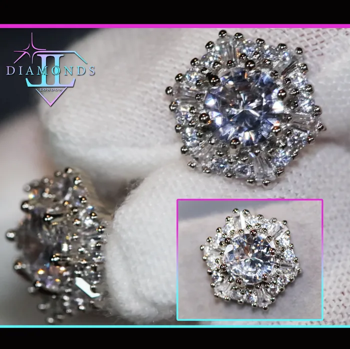 Earrings Lab Diamonds London Octagon Diamond Ear Studs Womens Stud Earrings Mens Diamond Ear Studs Iced Ear Studs Earrings Lab Diamonds London Octagon Diamond Ear Studs Womens Stud Earrings Mens Diamond Ear Studs Iced Ear Studs