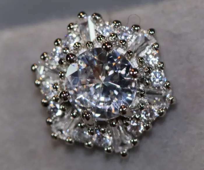 Earrings Lab Diamonds London Octagon Diamond Ear Studs Womens Stud Earrings Mens Diamond Ear Studs Iced Ear Studs
