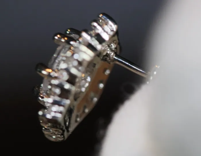 Earrings Lab Diamonds London Octagon Diamond Ear Studs Womens Stud Earrings Mens Diamond Ear Studs Iced Ear Studs