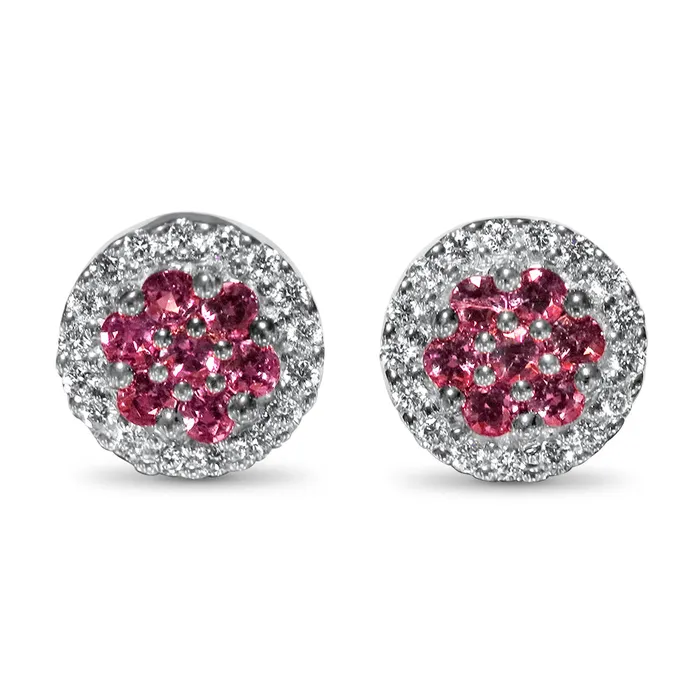Earrings Safiya Jewels Daydream 18K White Gold Natural Alexandrite Earring