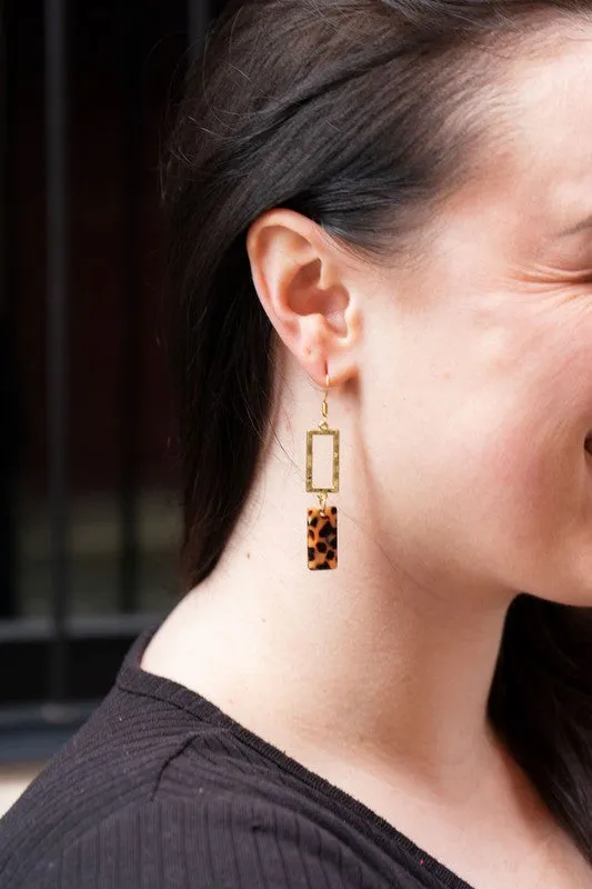 Earrings Spiffy Splendid Raya Earrings Cheetah Earrings Spiffy Splendid Raya Earrings Cheetah