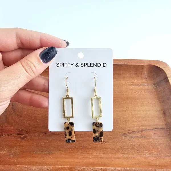 Earrings Spiffy Splendid Raya Earrings Cheetah Earrings Spiffy Splendid Raya Earrings Cheetah