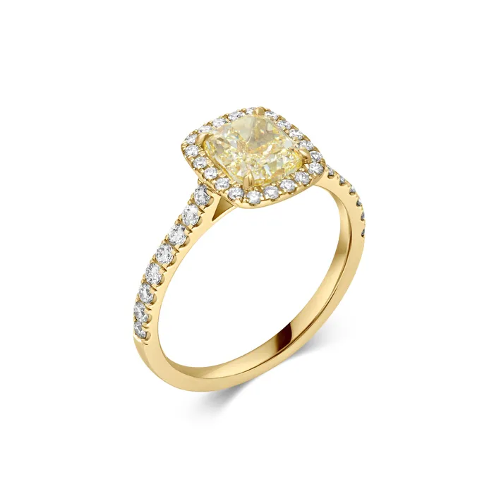 Engagement Rings PreStyled Sets Pauline yellow gold